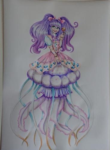 Frilled jellymaid