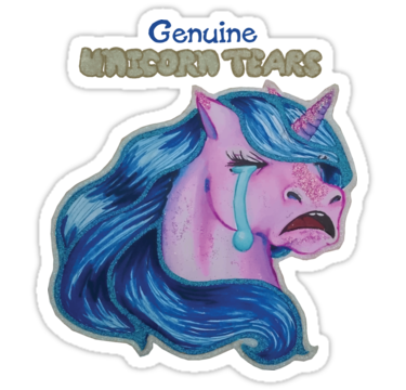 Unicorn Tears sticker