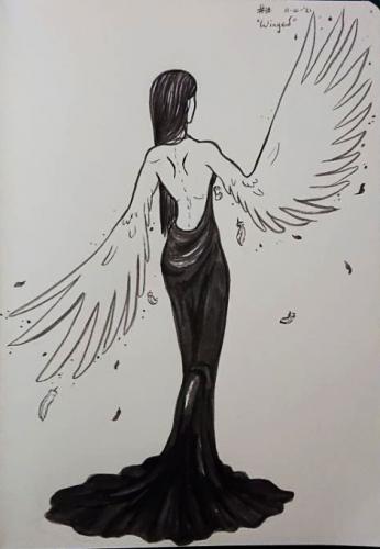 Inktober 2021 - Winged