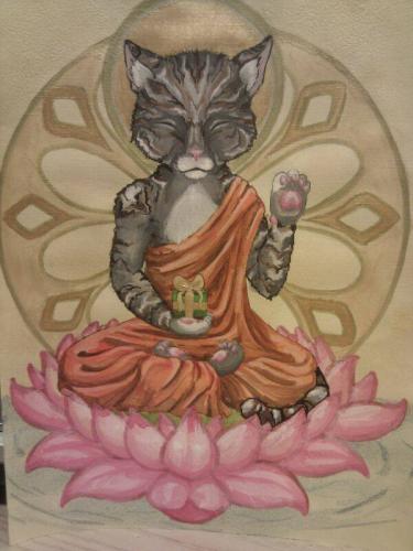 Zen cat