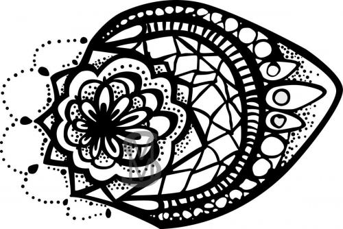 Henna Doodle - Vector version